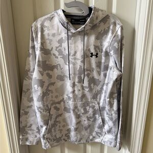 Under Armour Black and White Patterned Hoodie